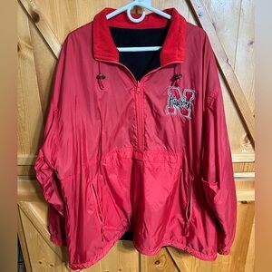 Men’s Champion Nebraska Cornhuskers Reversible Pullover - 2X